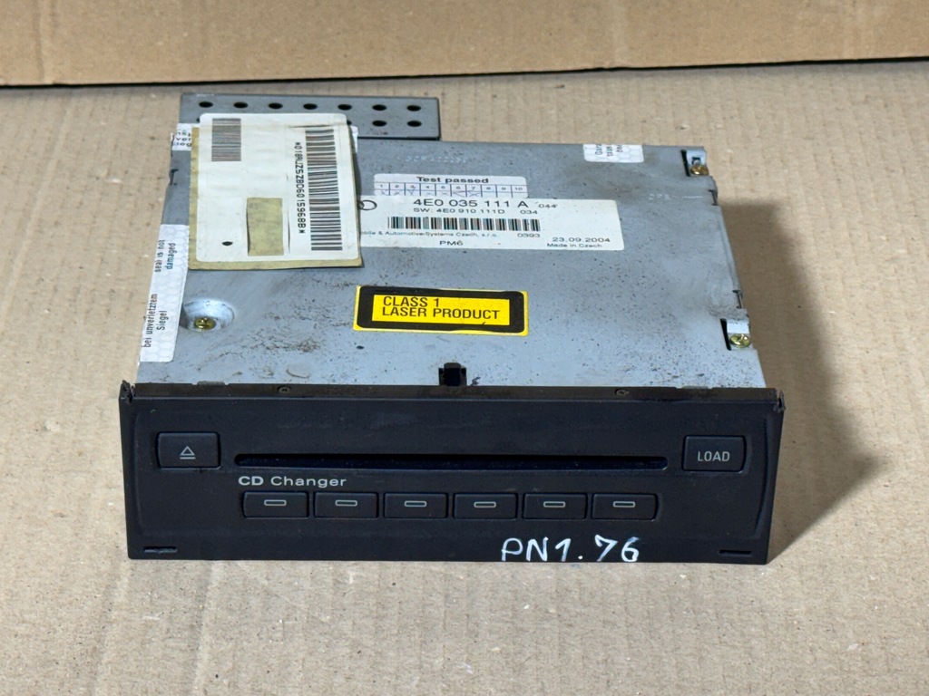 фото №1, Чейнджер cd audi a6 c6 4e0035111a