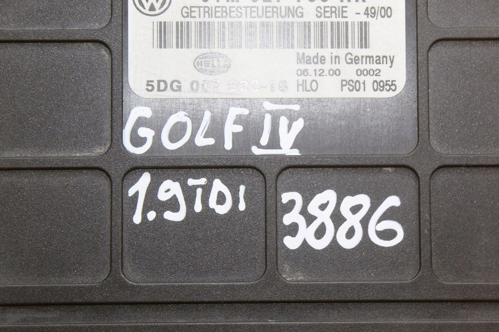 фото №6, Бортовий комп'ютер блок керування коробки vw golf iv audi 1.9 tdi 01m927733hr 5dg007923-16