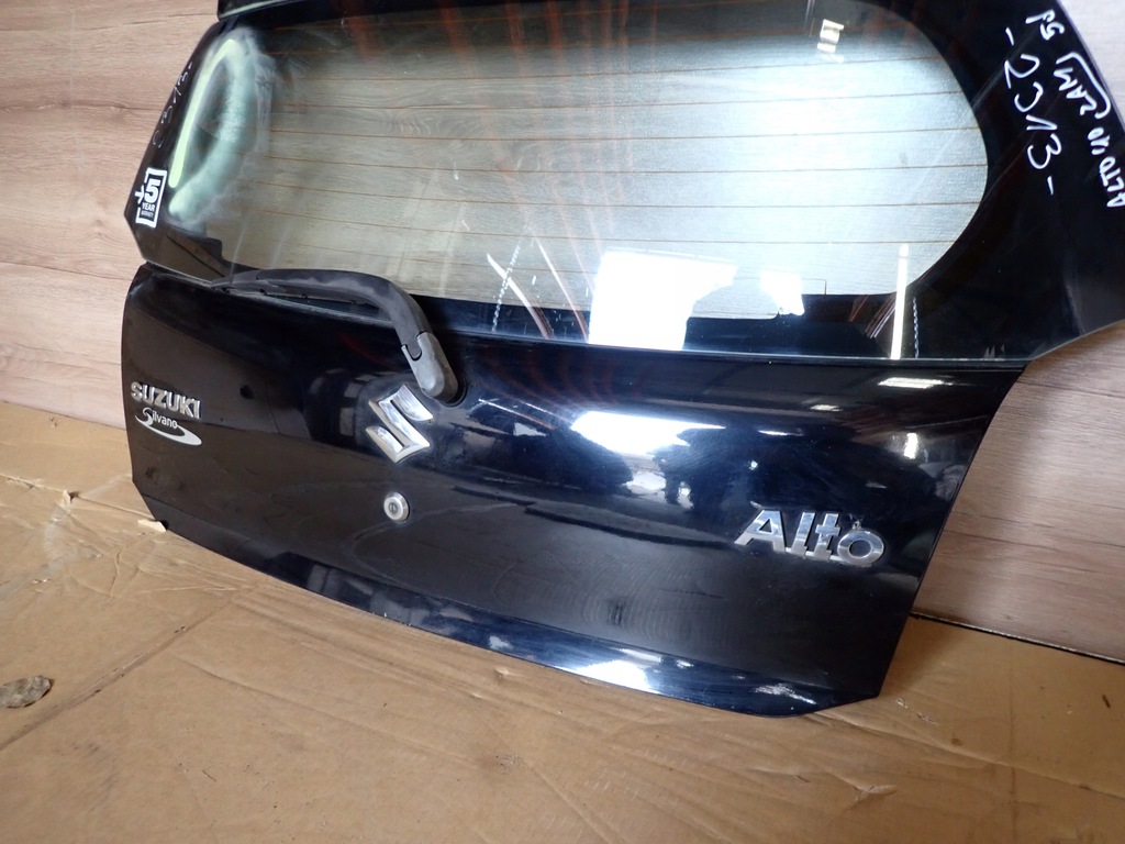 фото №4, Suzuki alto 09-14 кришка багажника багажника скло задня zam