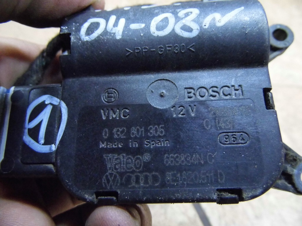 фото №7, Audi a4 b7 04-08' моторчик обігрівача 0132801305