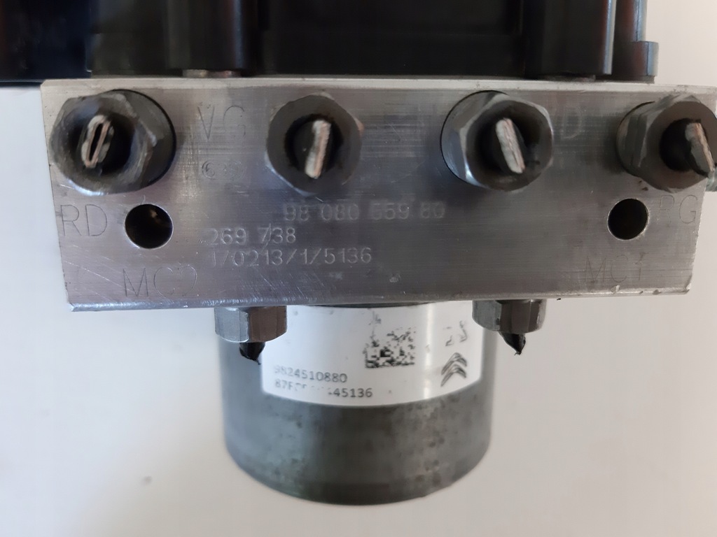 фото №8, Citroen jumpy iii peugeot насос abs 9808055980 eu