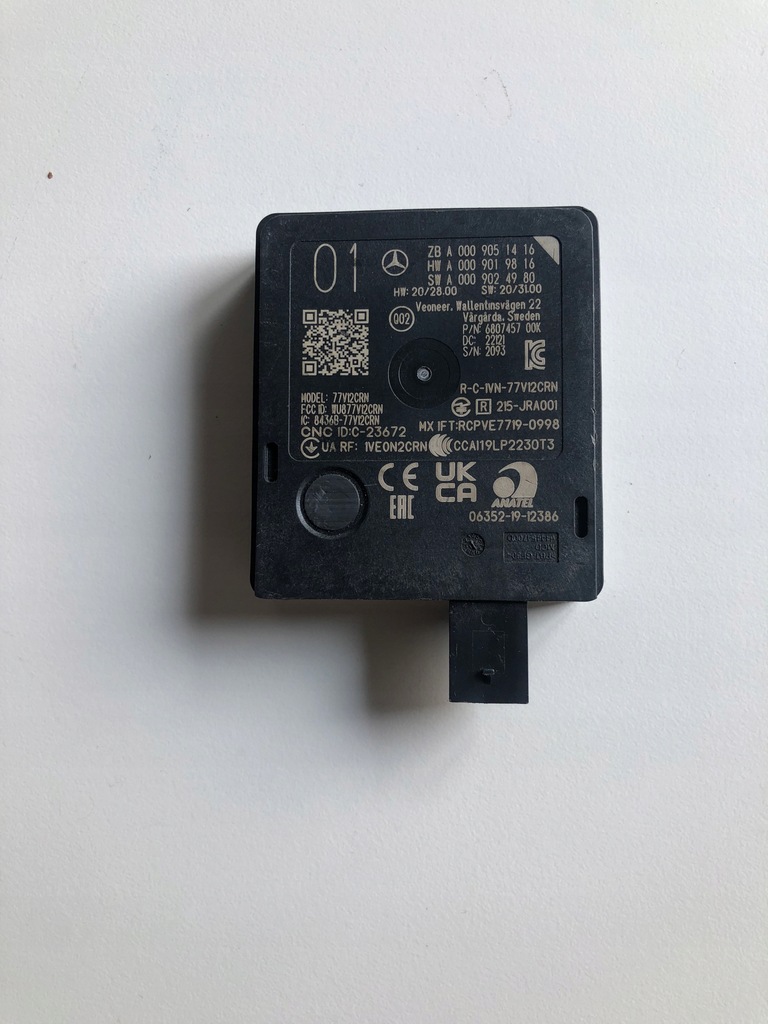 фото №1, Радар distronic a0009051416 mercedes-benz