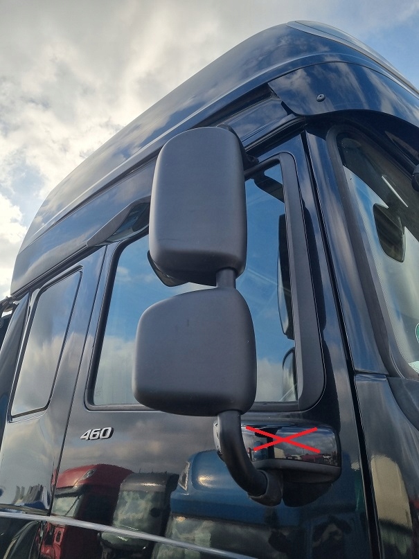 фото №1, Дзеркало дзеркало важіль дуга праве daf xf 106