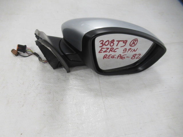 фото №9, Peugeot 308 t9 дзеркало 9 pin праве ezrc