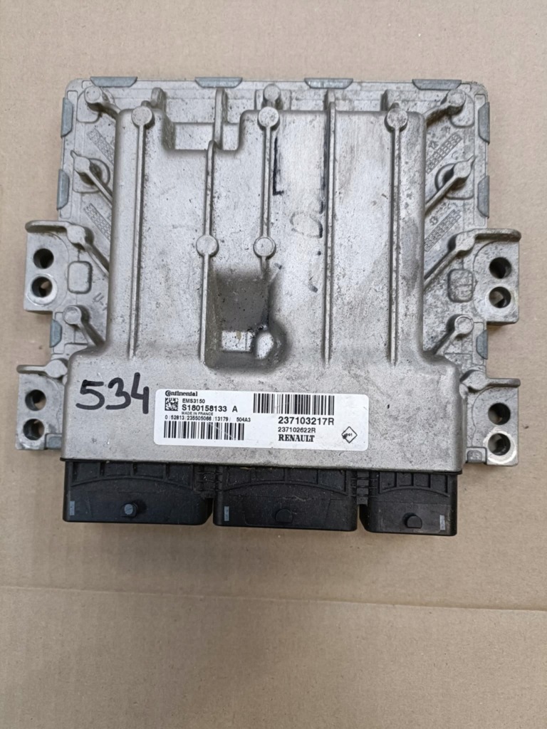 фото №1, Dokker lodgy 1.2 tce бортовий комп'ютер блок керування двигуна 237103217r po 2012 roku