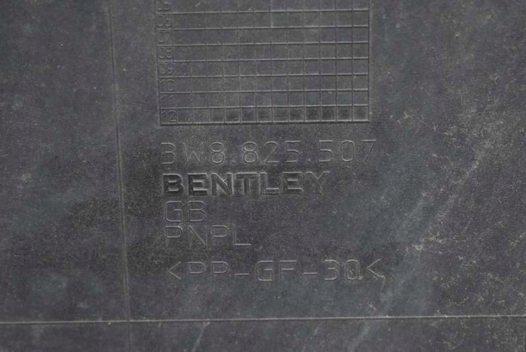 фото №7, Защита колеса запасного 3w8825507 bentley continental 1 i gt coupe 03-12