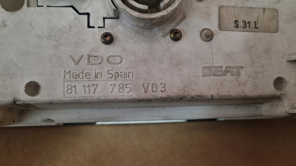 фото №9, Лічильник прилади ibiza toledo 1,6d 1l0919033cl