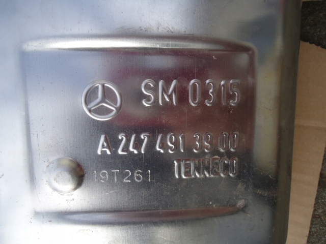 фото №15, Mercedes w177 гасник ktalizator a1774903702
