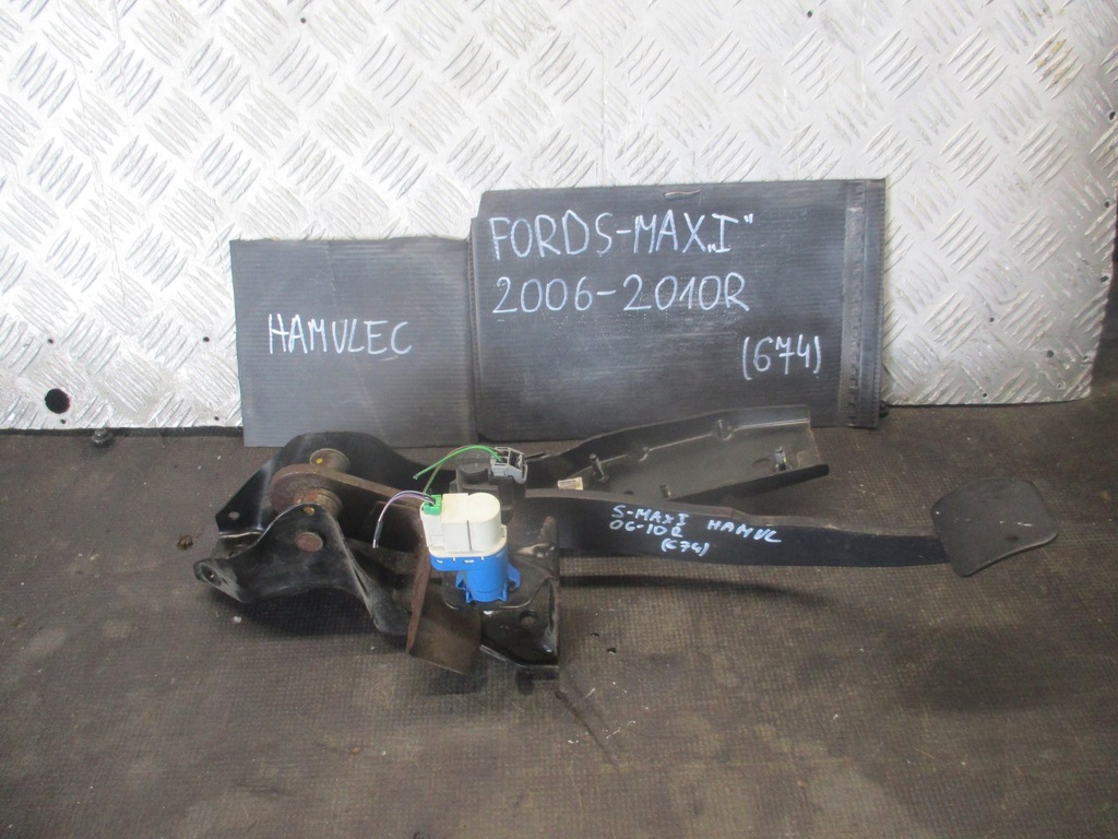 фото №1, Педаль тормоза 7g9n2d094ja ford s-max i 07-10 r.