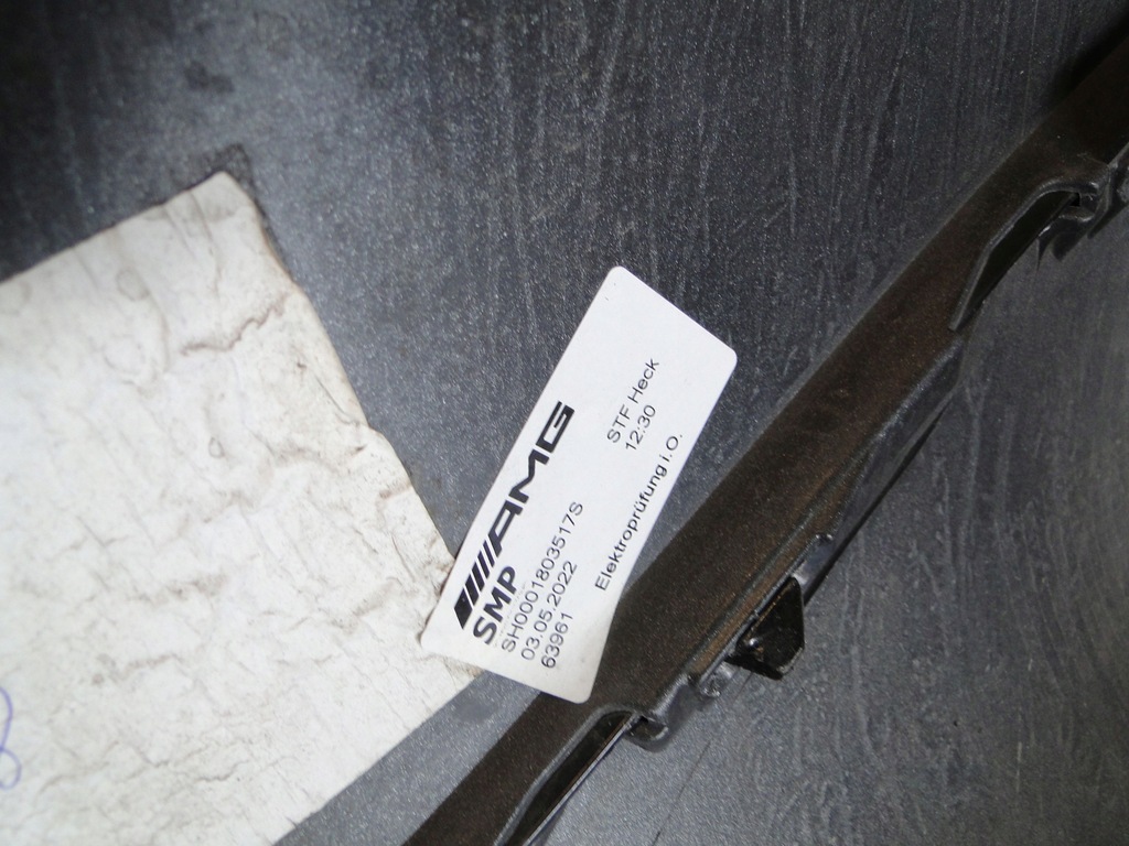 фото №14, Mercedes sl r232 232 бампер задний 43 amg na датчики pts