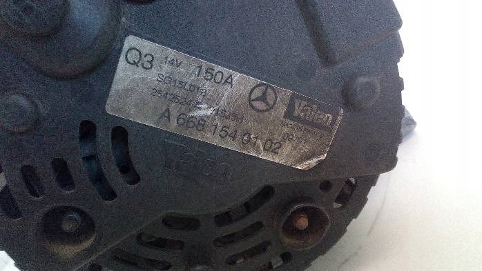 Генератор mercedes w168 fl 1,7 cdi a6681540102 в Україні