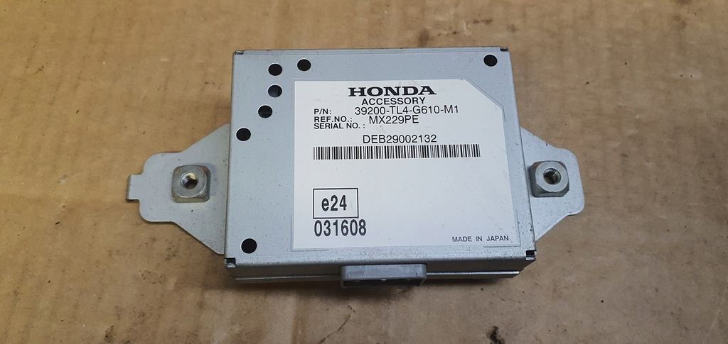 фото №1, Honda accord viii lift модуль блок керування anc