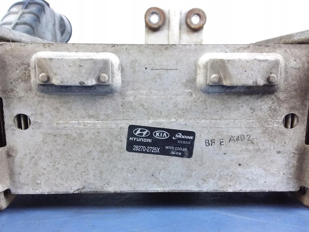 фото №4, Tucson i 2.0 crdi радиатор воздуха интеркулер