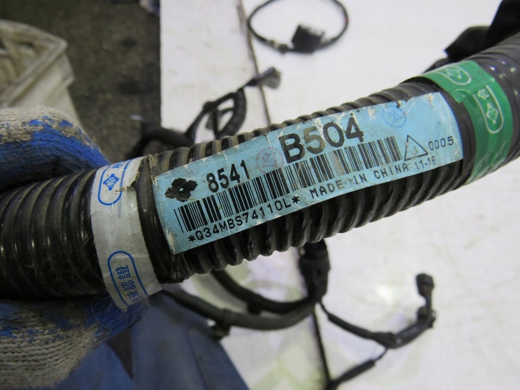 фото №5, Жгут электропроводка двигателя asx 1.6 16v 8541b504