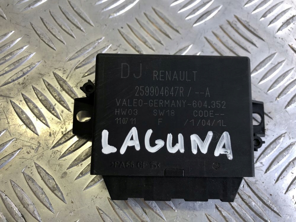 фото №1, Renault laguna iii модуль блок управления pdc