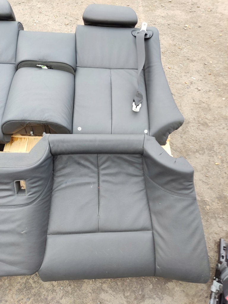 фото №10, Bmw e63 6 lift coupe сиденья заднее сиденье подогрев europa czarna кожа