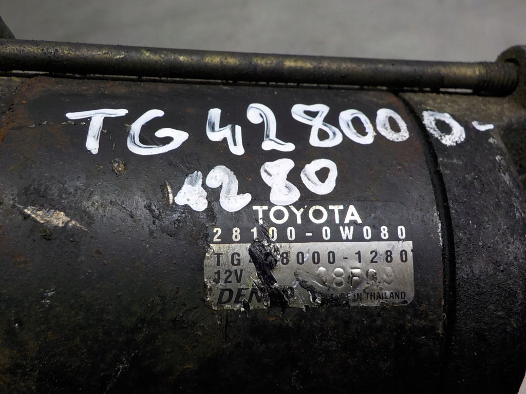 фото №4, Стартер mini cooper r50, r53 281000w080 1.4l дизель 55kw 2003