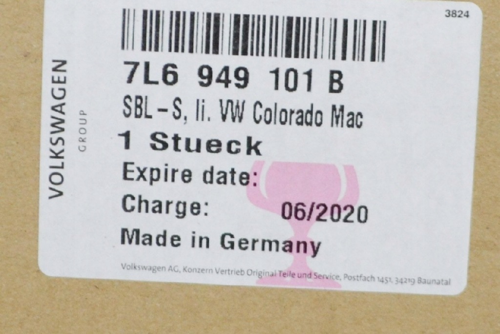 фото №8, Vw touareg 7la левый поворотник зеркало 7l6949101b оригинальный