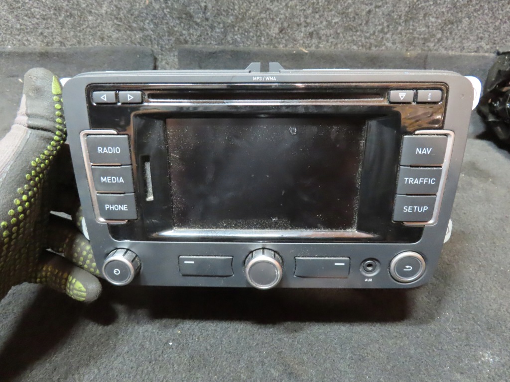 фото №1, Seat leon ii fl радио навигация 5p0035191d