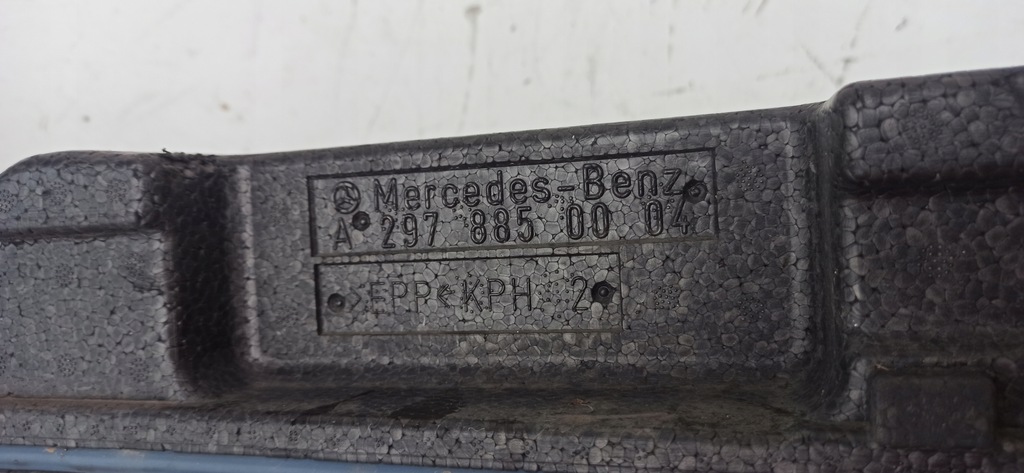 фото №14, Mercedes eqs 2021- абсорбер бампера перед датчик пешеходов a2978850004