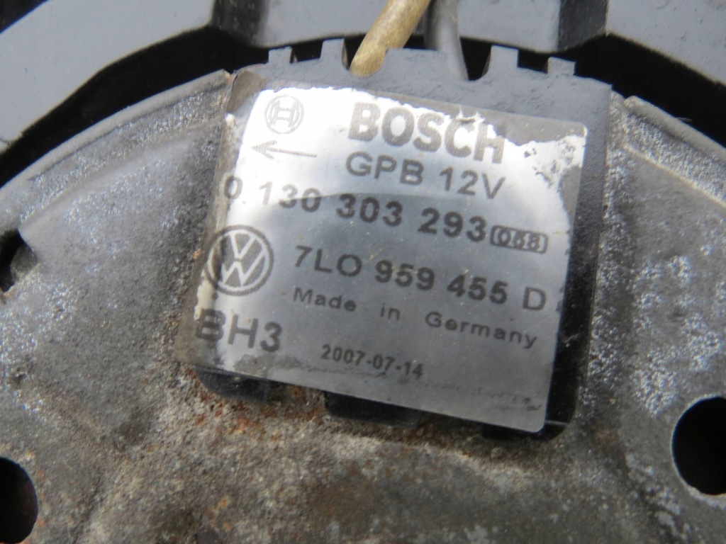 Вентилятор радиатора porsche cayenne 1 7l5 4.8 v8 0130303292 7l0959455c с Разборки