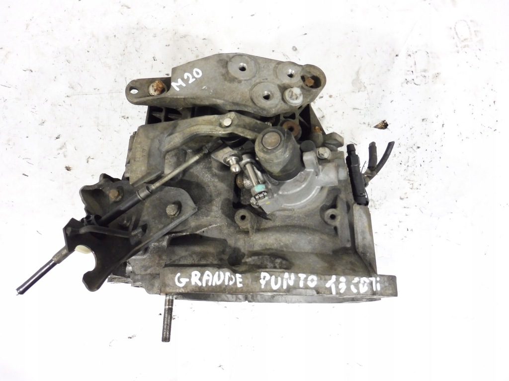 фото №9, Механическая коробка передач 6 передач m20 fiat grande punto alfa romeo mito 1.3 cdti