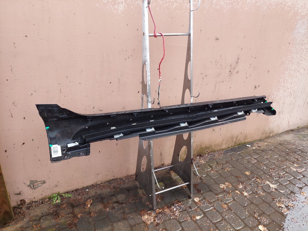 фото №5, Volvo xc40 v40 cross country 13- молдинг порог сторона левая накладка порог