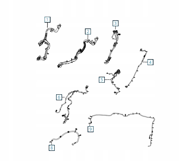 фото №7, Проводка wysokiego напруги jeep wrangler jl 2.0t 4xe phev