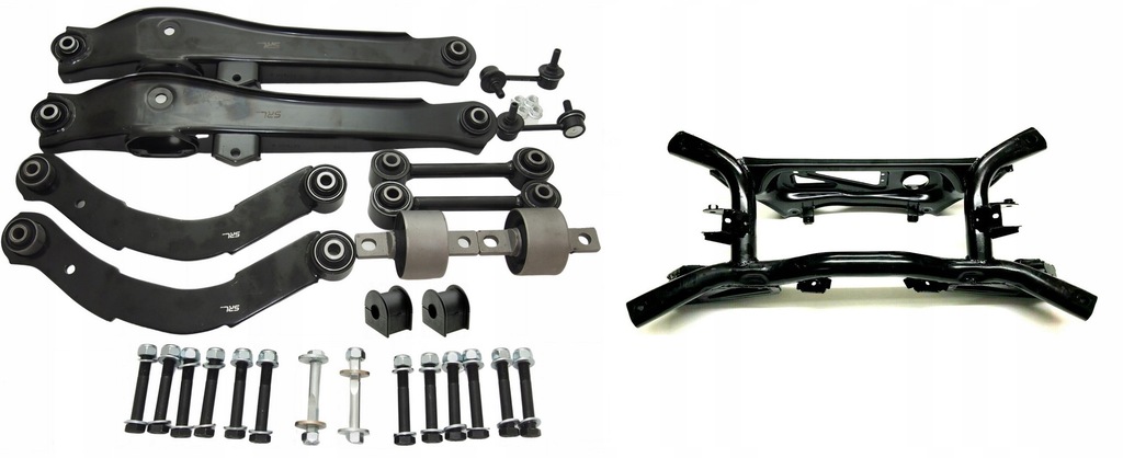 фото №1, Важелі + рама caliber jeep compass patriot 4wd