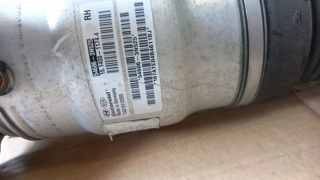 фото №9, Equus амортизатор підвіска пневматичний 54606-3n525 54605-3n525