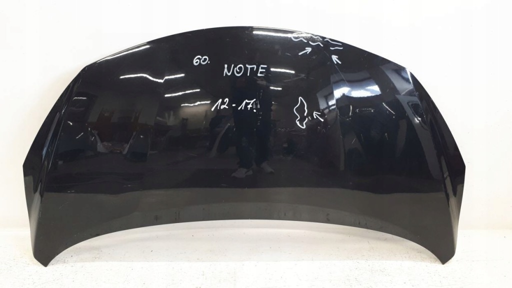 фото №2, Nissan note 2012-2017 капот перед