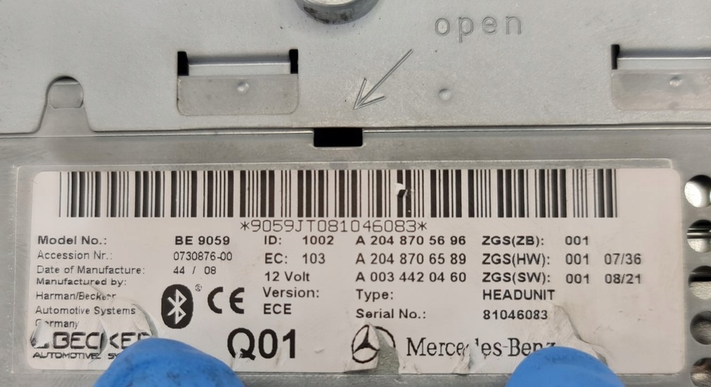 фото №7, Радіо навігація mercedes glk x204 a2048705696