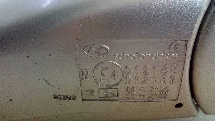 фото №7, Дзеркало праве електричний hyundai accent 2005r.