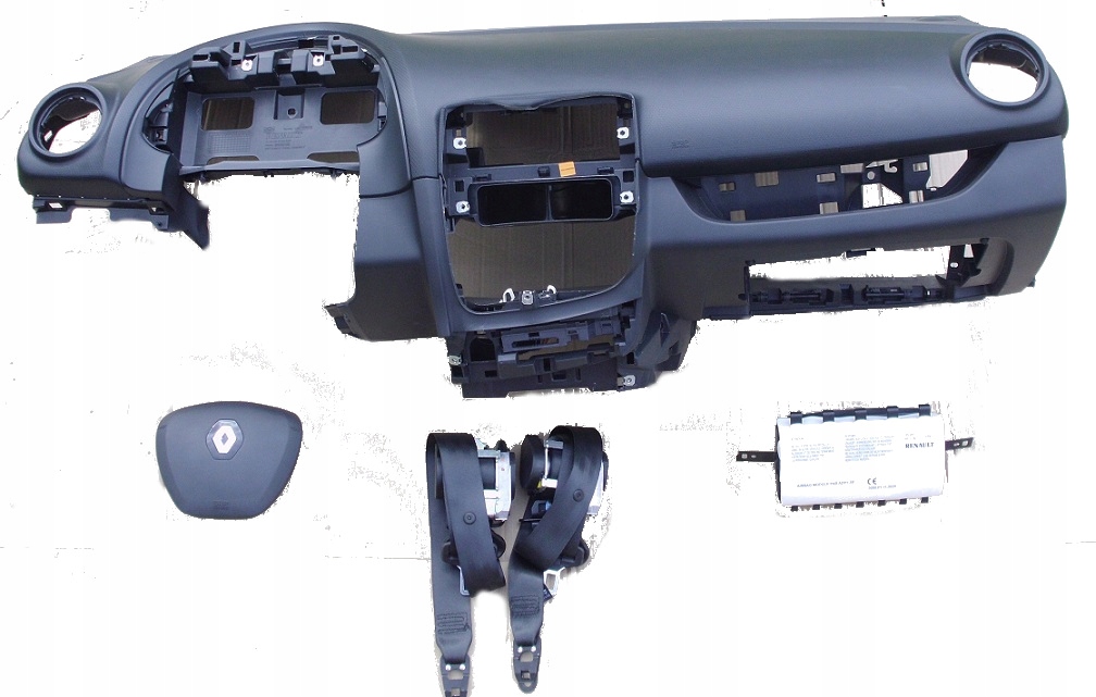 фото №1, Renault clio iv 4 панель приладів подушка безпеки ремені комплект