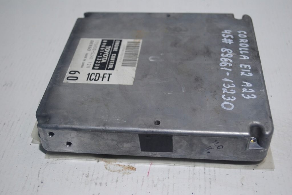 фото №5, Бортовий комп'ютер двигуна toyota corolla e12 89661-13230