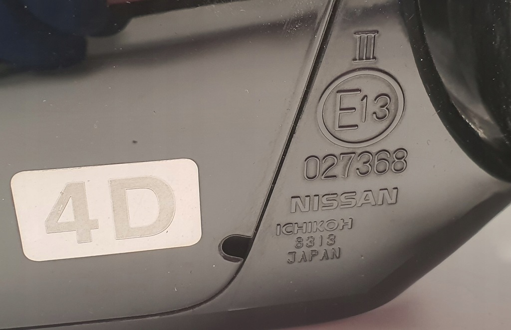 фото №7, Зеркало правое камера 20 pin kh3 infiniti fx ii eu