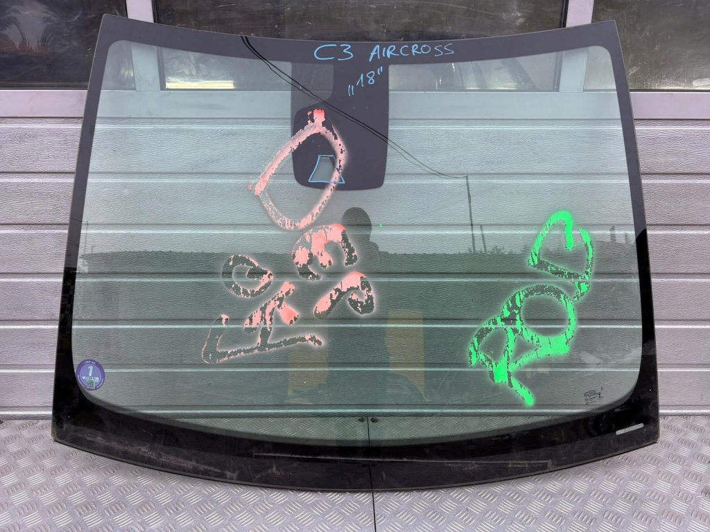 фото №1, Citroen c3 aircross стекло лобовое перед 18r. камера