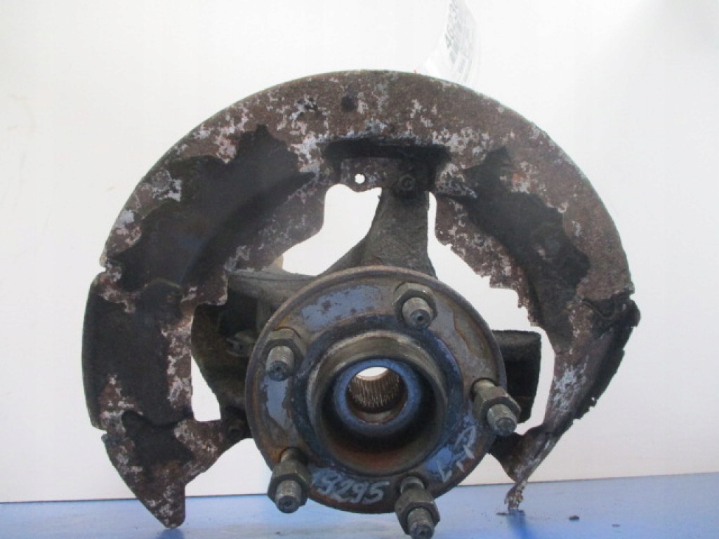 фото №6, Volvo s40 ii 2.0tdci поворотный кулак левая ступица датчик абс+болты