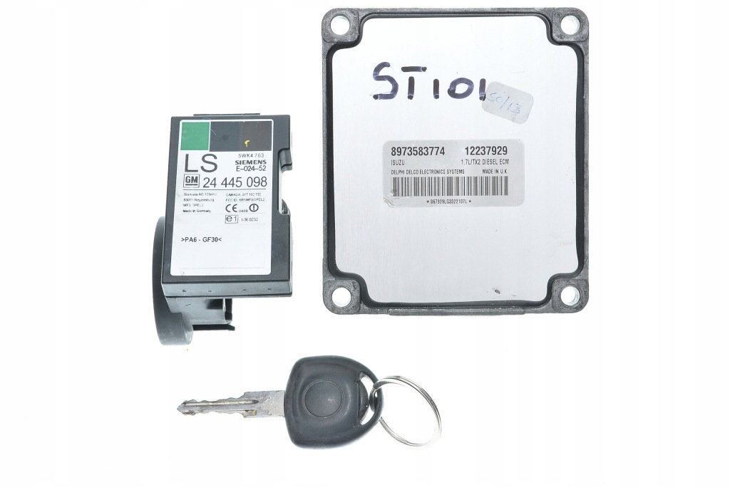 фото №1, Бортовий комп'ютер astra 1.7 12237929 dynt uj набір