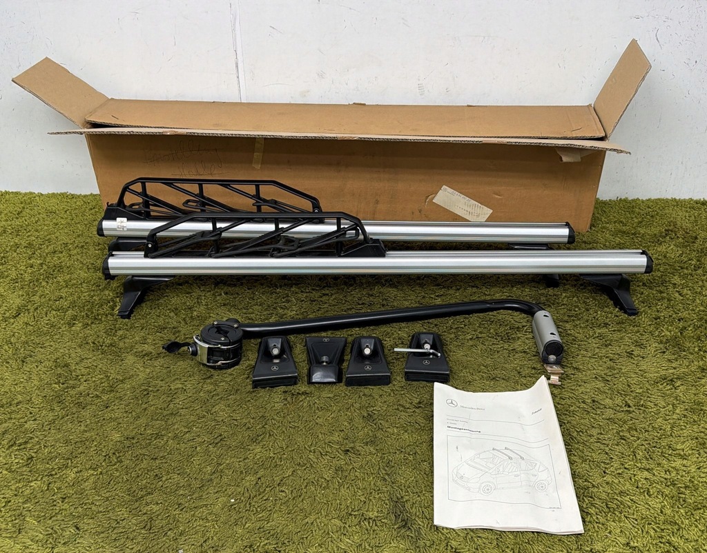 фото №1, Рейлінги дахові рейлінг na велосипед mercedes a 168 w168 98- oryg nówa aso