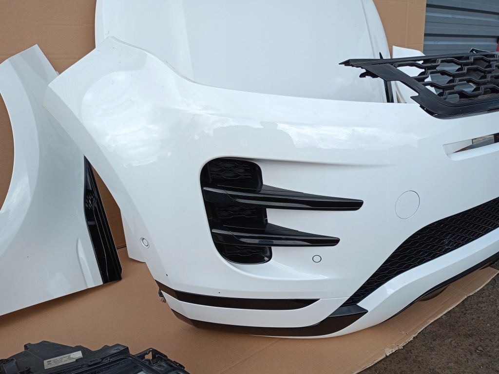 Бампер pdc капот крила лампи ремінь перед range rover evoque ii l551 r-dyn Зі Шроту
