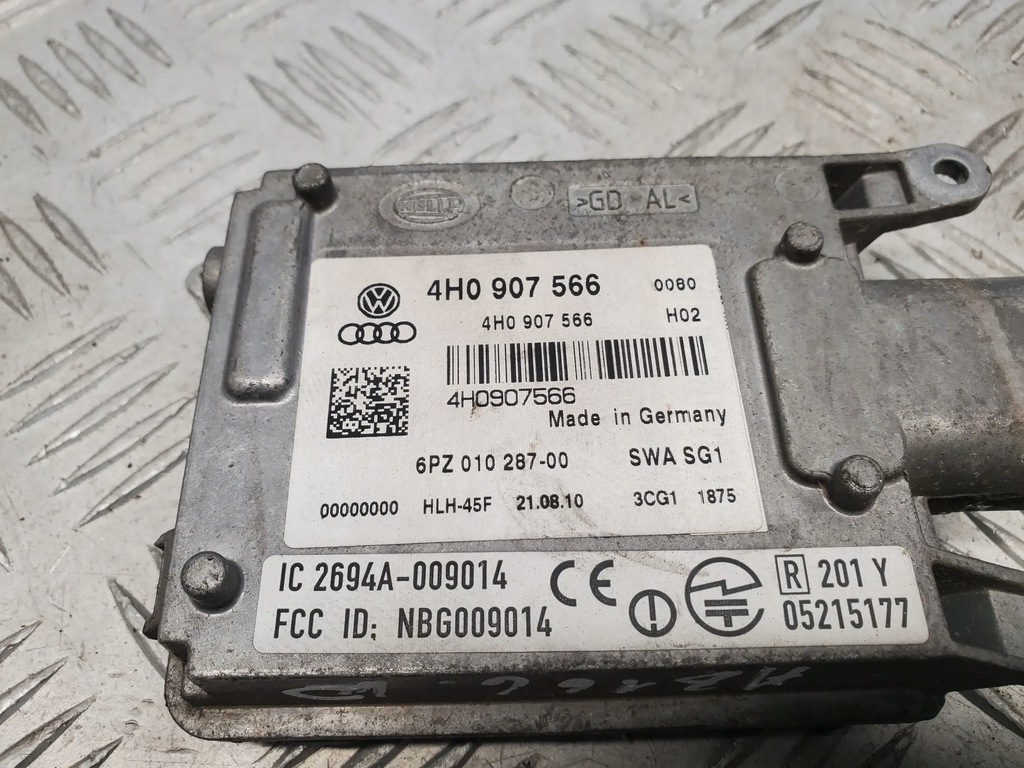 фото №5, Audi a8 s8 d4 4h 4h0907566 задня сторона права датчики поперечина руху