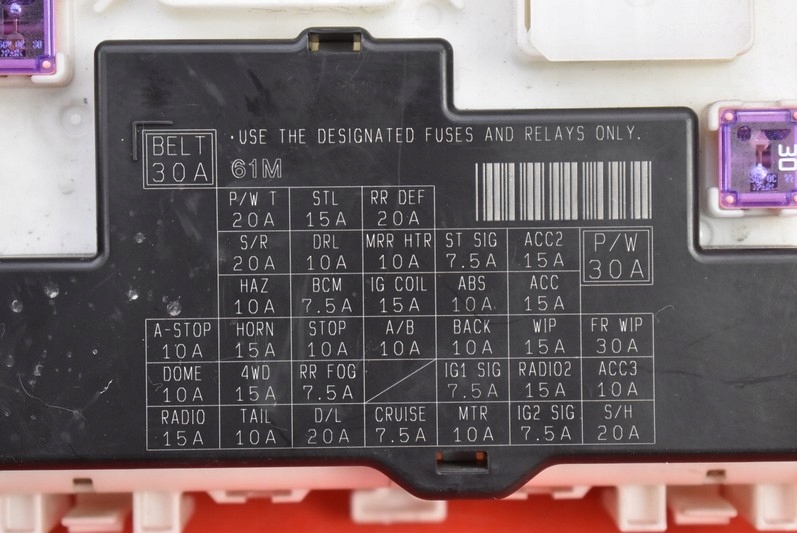 фото №5, Коробка предохранителей aa10-2667 suzuki sx4 s-cross 1.6 16v 120 km 09-14