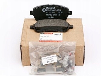 фото №1, Тормозные колодки тормозные перед fiesta mk5 08-2012 ford оригинальный номер