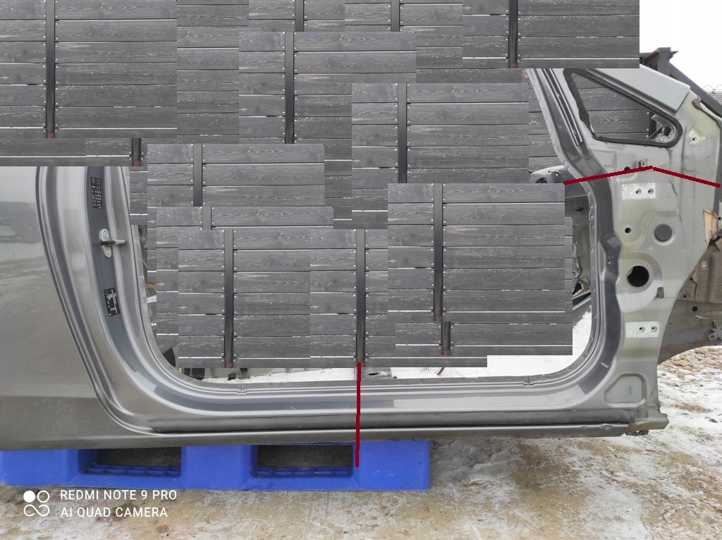 фото №1, Поріг правий блок двигуна передній opel corsa e 3 двері