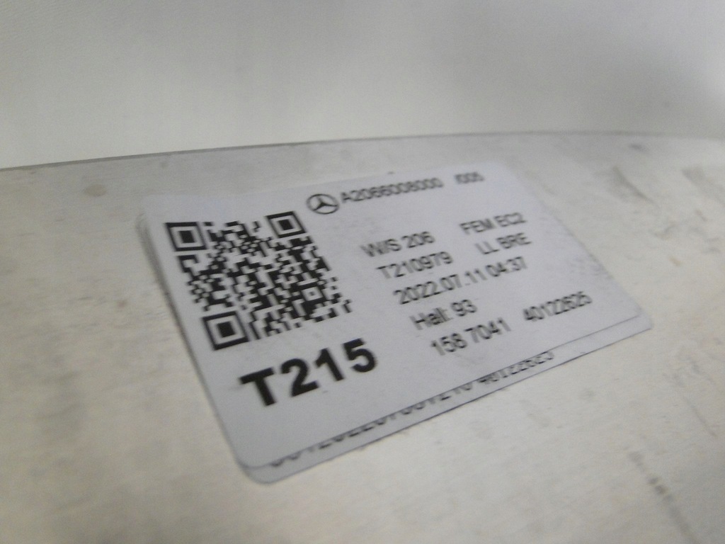 фото №9, Mercedes c w206 206 балка w бампер передний