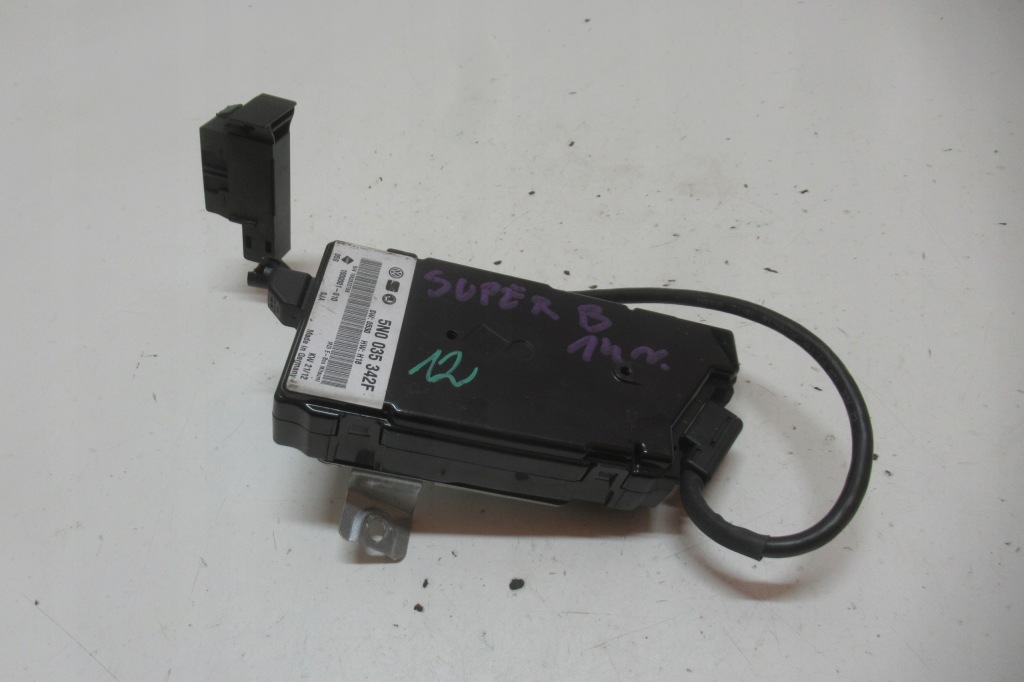 фото №1, Skoda superb ii 12r модуль інтерфейс 5n0035342f