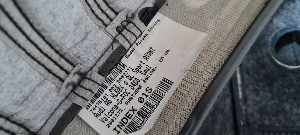 фото №16, A7 4g обшивка сиденье сиденье sline задняя кожа кожаный na запчасти a6 c7 4g