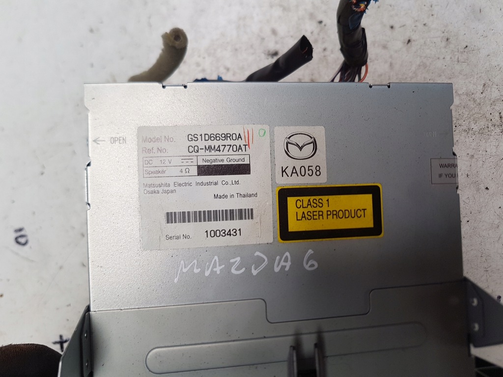 фото №2, Mazda 6 ii gh 08-13r радіо cd mp3