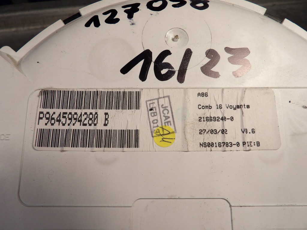 фото №11, Приборы citroen c3 i p9645594280b 21667252-3